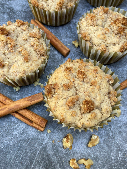 Cinnamon Crumble Muffins