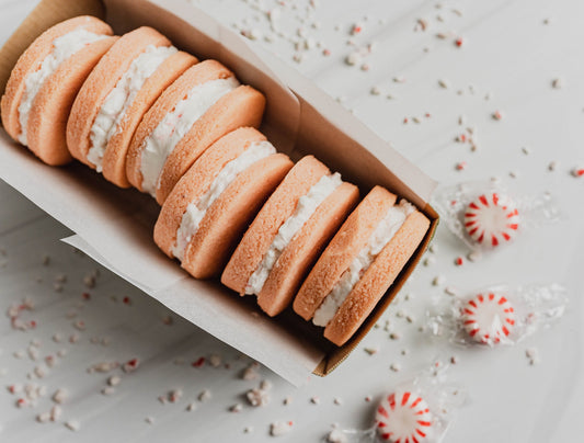 Peppermint Sandwich Cookies