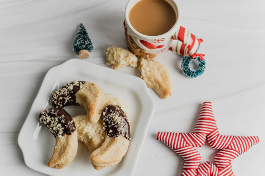 Browned Butter Macadamia Crescents