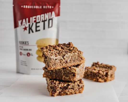 Keto Pecan Pie Bars