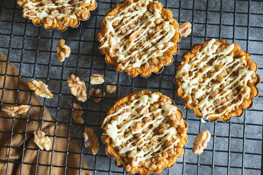 Pumpkin Praline Tarts