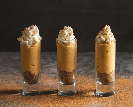 Pumpkin Parfait with Cinnamon Pecan Crust