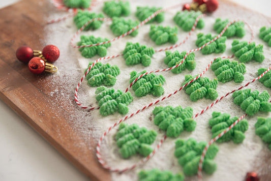 Almond Christmas Tree Spritz