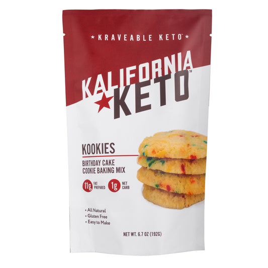 Keto Birthday Cake Cookie Baking Mix by Kalifornia Keto