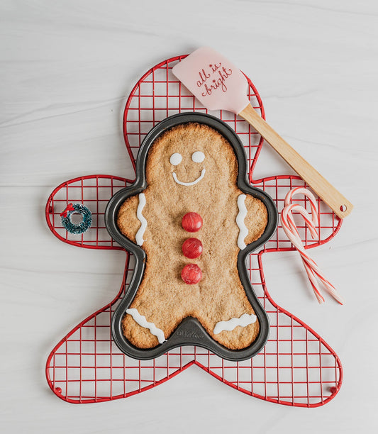 Keto Gingerbread Man Cookie Pan