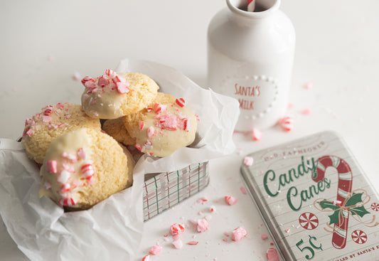 Double Peppermint White Chocolate Cookies