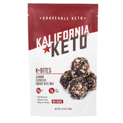 Keto Almond Espresso No Bake Energy Bite Fat Bomb Mix